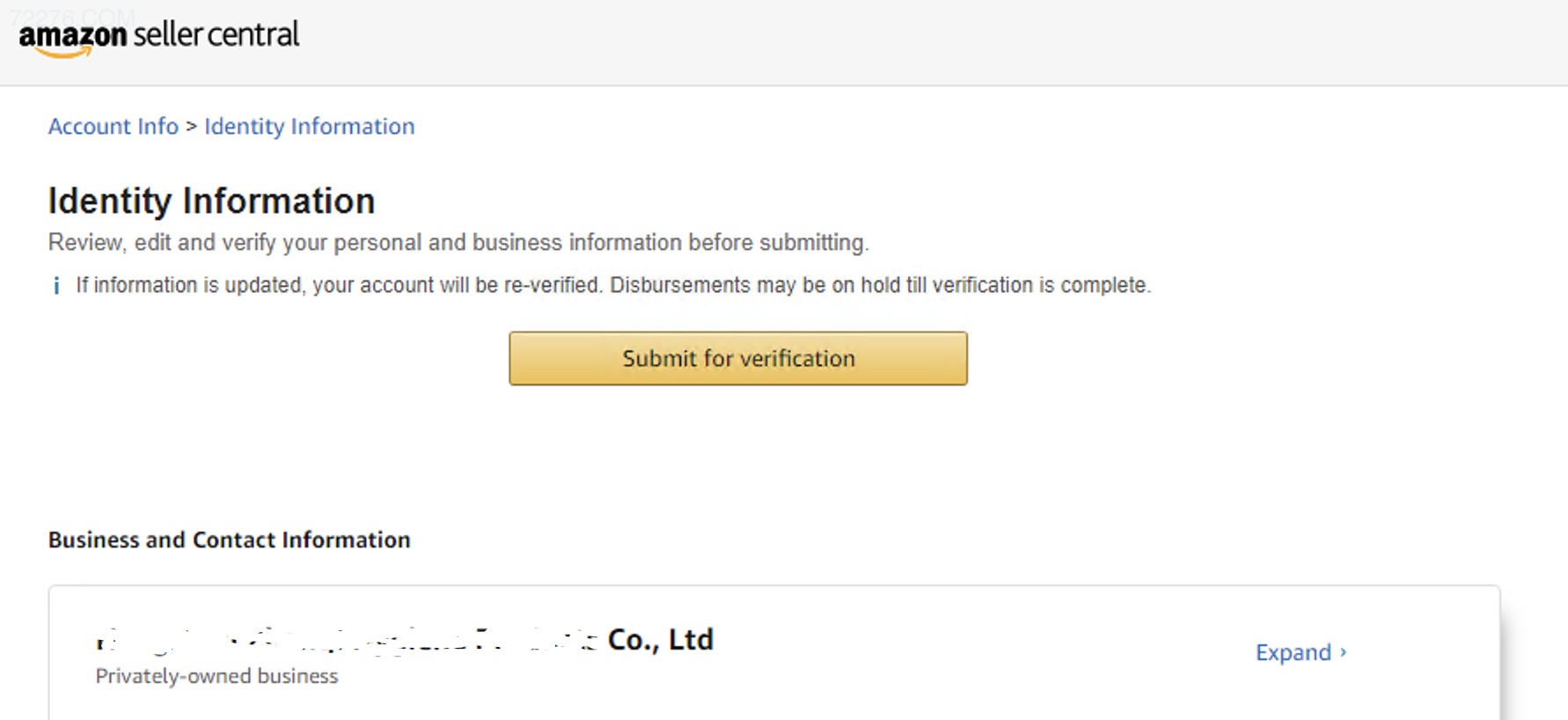 We need to do KYC again? - General Selling on Amazon Questions - Amazon Seller Forums