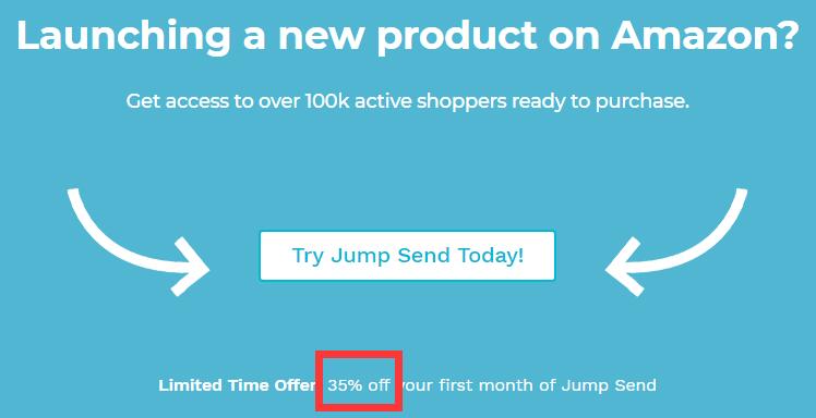 JumpSend注册优惠活动：限时65折注册亚马逊站外促销码平台