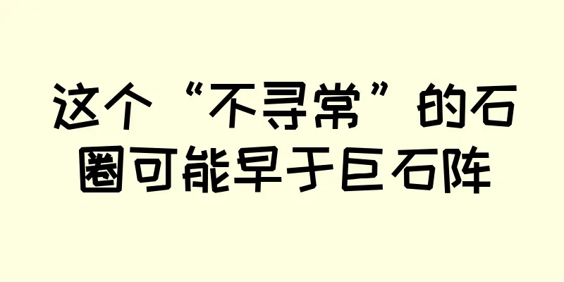 这个“不寻常”的石圈可能早于巨石阵