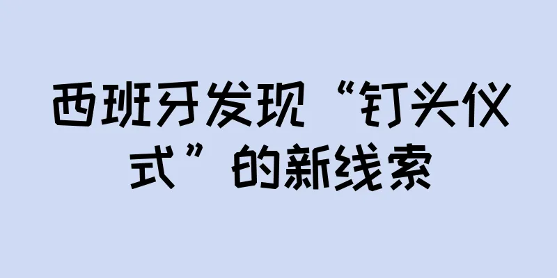 西班牙发现“钉头仪式”的新线索