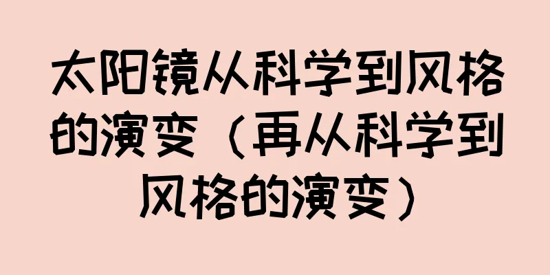太阳镜从科学到风格的演变（再从科学到风格的演变）
