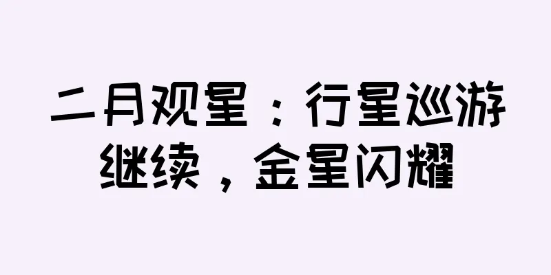 二月观星：行星巡游继续，金星闪耀