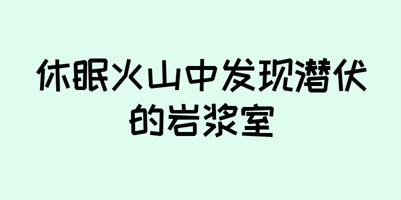 休眠火山中发现潜伏的岩浆室