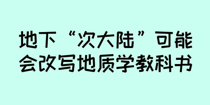 地下“次大陆”可能会改写地质学教科书