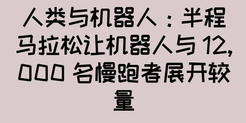 人类与机器人：半程马拉松让机器人与 12,000 名慢跑者展开较量