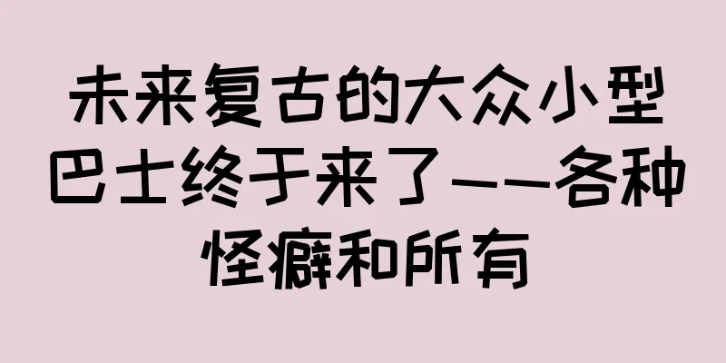 未来复古的大众小型巴士终于来了——各种怪癖和所有