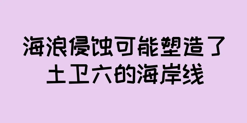 海浪侵蚀可能塑造了土卫六的海岸线