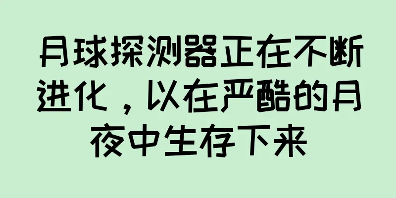 月球探测器正在不断进化，以在严酷的月夜中生存下来