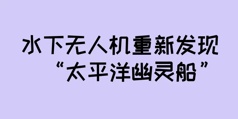 水下无人机重新发现“太平洋幽灵船”