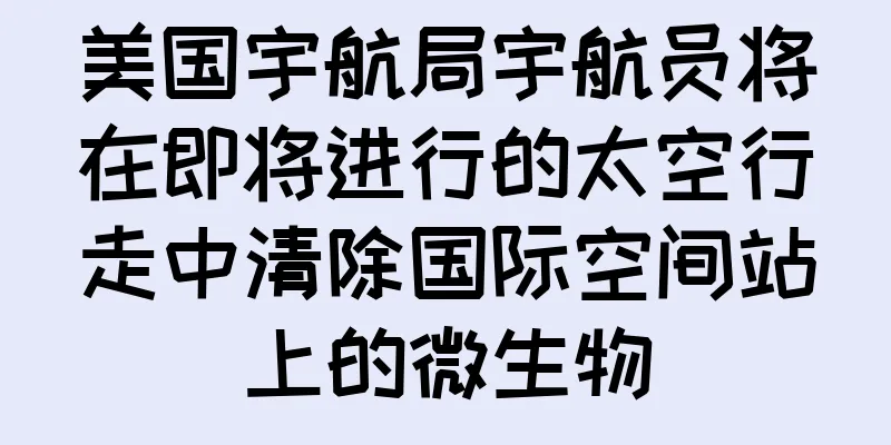 美国宇航局宇航员将在即将进行的太空行走中清除国际空间站上的微生物