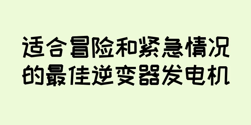 适合冒险和紧急情况的最佳逆变器发电机