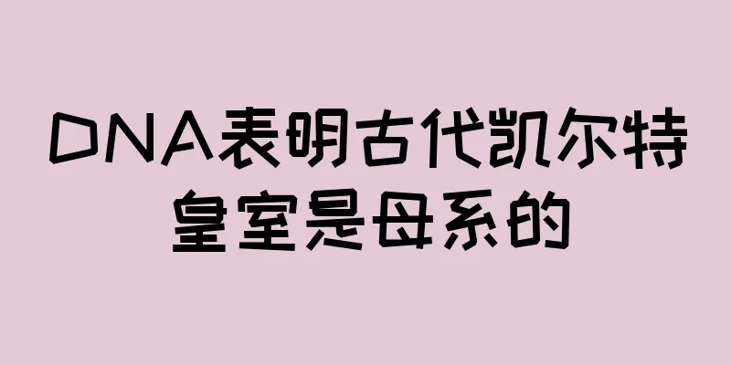DNA表明古代凯尔特皇室是母系的