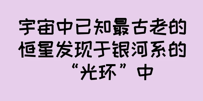 宇宙中已知最古老的恒星发现于银河系的“光环”中