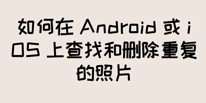 如何在 Android 或 iOS 上查找和删除重复的照片