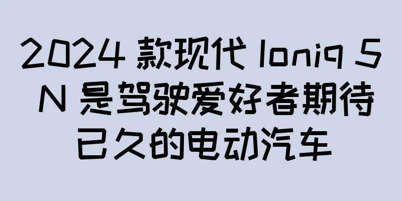 2024 款现代 Ioniq 5 N 是驾驶爱好者期待已久的电动汽车