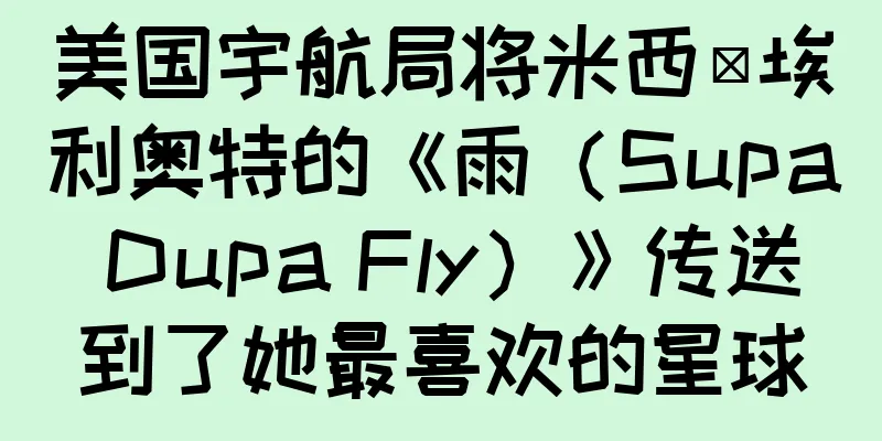 美国宇航局将米西·埃利奥特的《雨（Supa Dupa Fly）》传送到了她最喜欢的星球