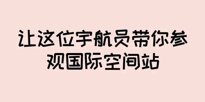 让这位宇航员带你参观国际空间站
