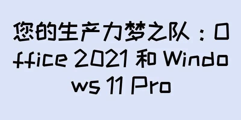 您的生产力梦之队：Office 2021 和 Windows 11 Pro