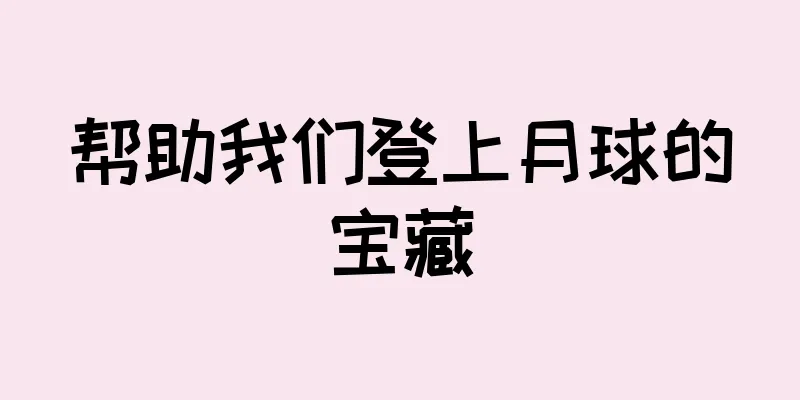 帮助我们登上月球的宝藏