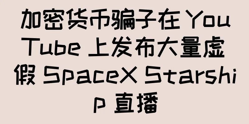 加密货币骗子在 YouTube 上发布大量虚假 SpaceX Starship 直播
