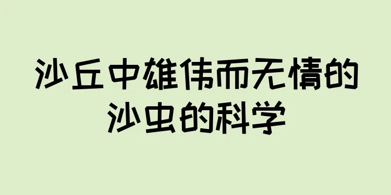 沙丘中雄伟而无情的沙虫的科学
