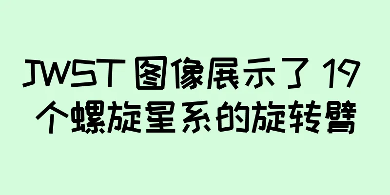 JWST 图像展示了 19 个螺旋星系的旋转臂