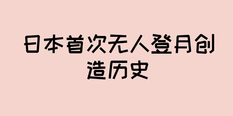 日本首次无人登月创造历史