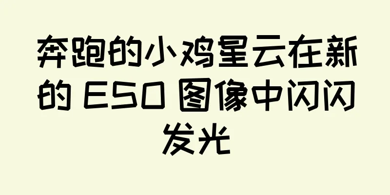 奔跑的小鸡星云在新的 ESO 图像中闪闪发光