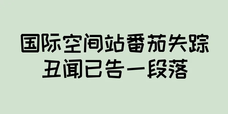 国际空间站番茄失踪丑闻已告一段落