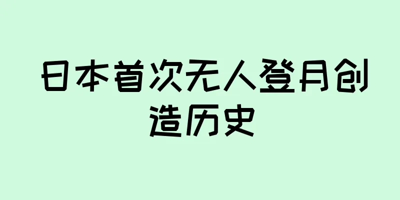 日本首次无人登月创造历史