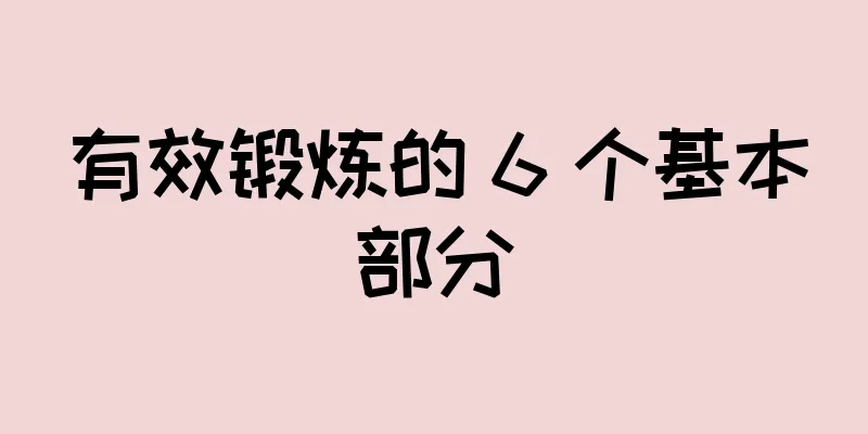 有效锻炼的 6 个基本部分
