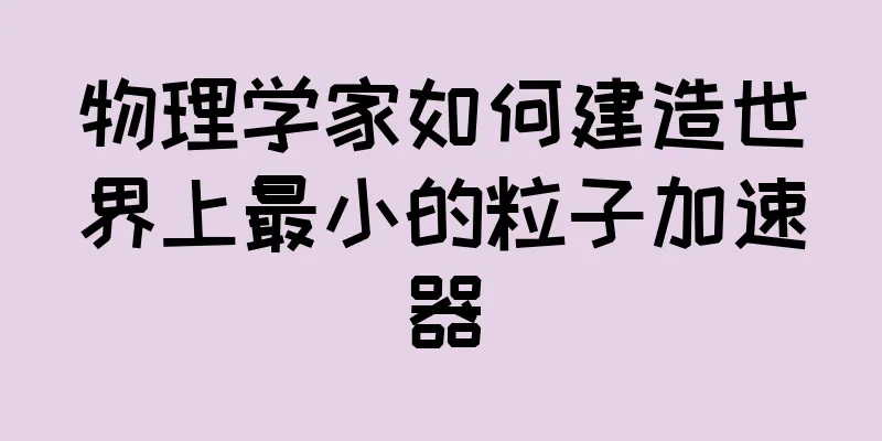 物理学家如何建造世界上最小的粒子加速器