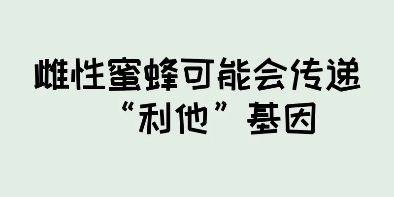 雌性蜜蜂可能会传递“利他”基因