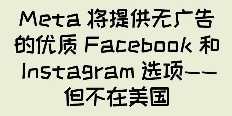 Meta 将提供无广告的优质 Facebook 和 Instagram 选项——但不在美国