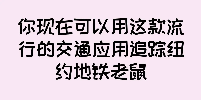 你现在可以用这款流行的交通应用追踪纽约地铁老鼠