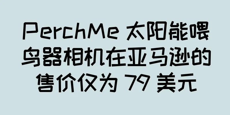PerchMe 太阳能喂鸟器相机在亚马逊的售价仅为 79 美元