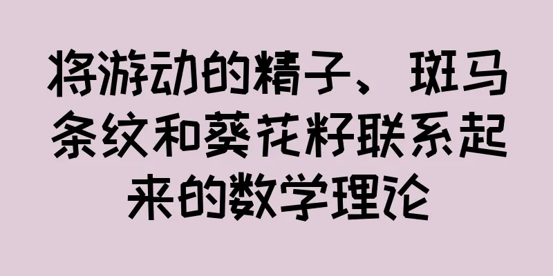 将游动的精子、斑马条纹和葵花籽联系起来的数学理论