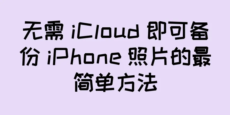 无需 iCloud 即可备份 iPhone 照片的最简单方法