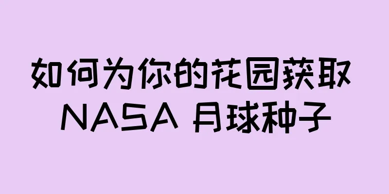 如何为你的花园获取 NASA 月球种子