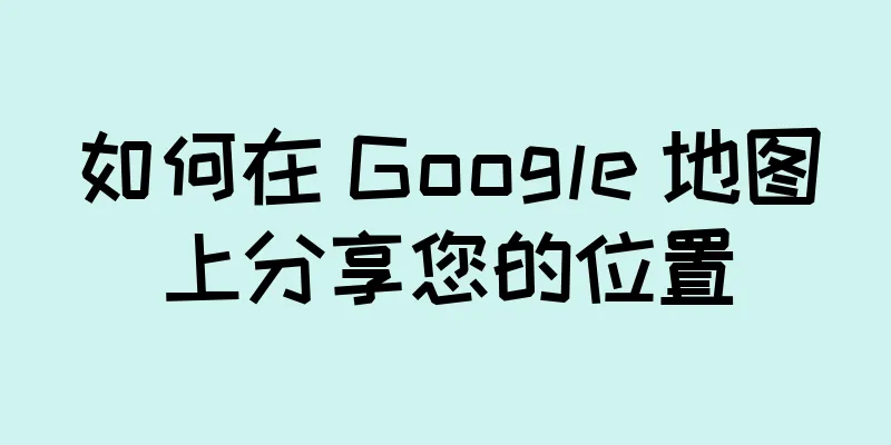 如何在 Google 地图上分享您的位置