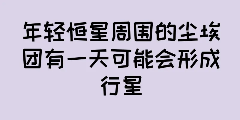 年轻恒星周围的尘埃团有一天可能会形成行星