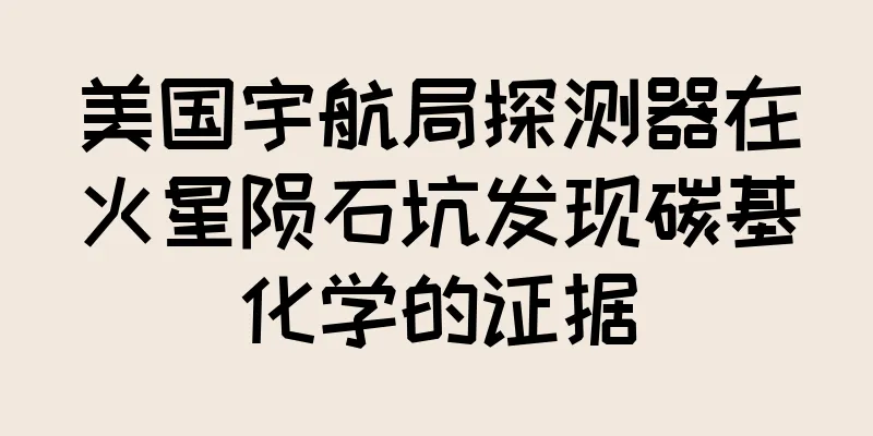 美国宇航局探测器在火星陨石坑发现碳基化学的证据