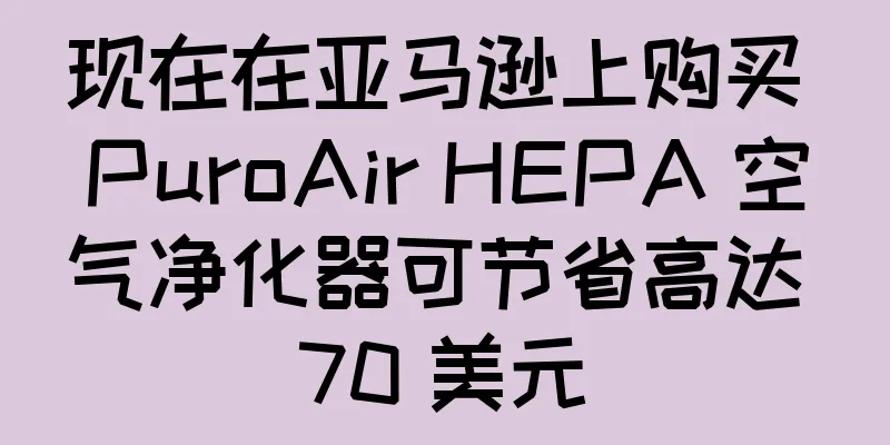 现在在亚马逊上购买 PuroAir HEPA 空气净化器可节省高达 70 美元