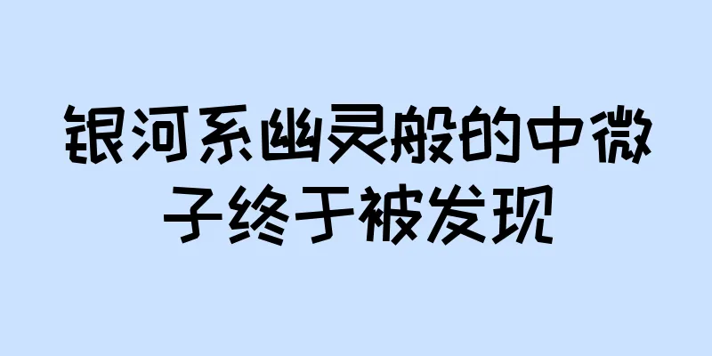 银河系幽灵般的中微子终于被发现