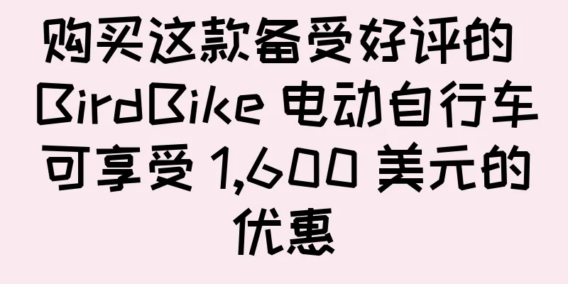 购买这款备受好评的 BirdBike 电动自行车可享受 1,600 美元的优惠