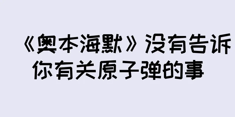《奥本海默》没有告诉你有关原子弹的事