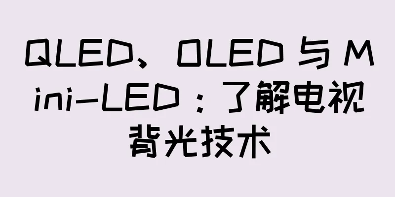 QLED、OLED 与 Mini-LED：了解电视背光技术
