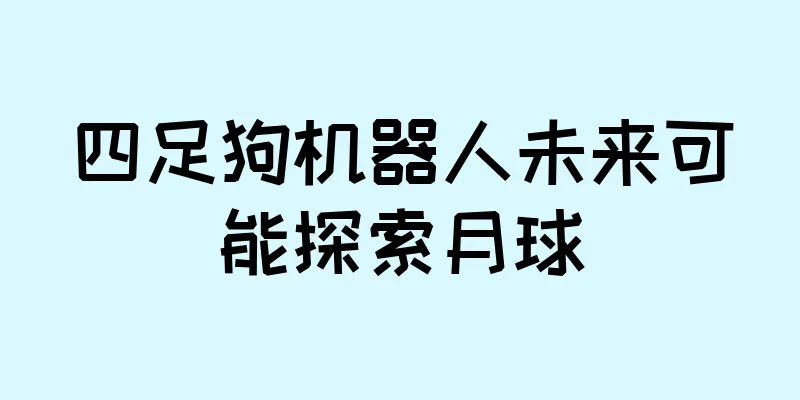 四足狗机器人未来可能探索月球