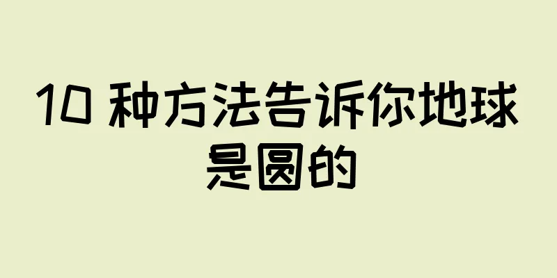 10 种方法告诉你地球是圆的