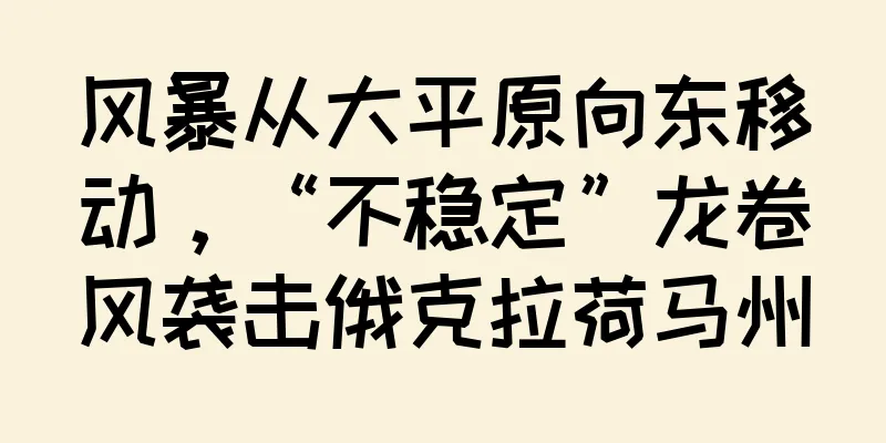 风暴从大平原向东移动，“不稳定”龙卷风袭击俄克拉荷马州